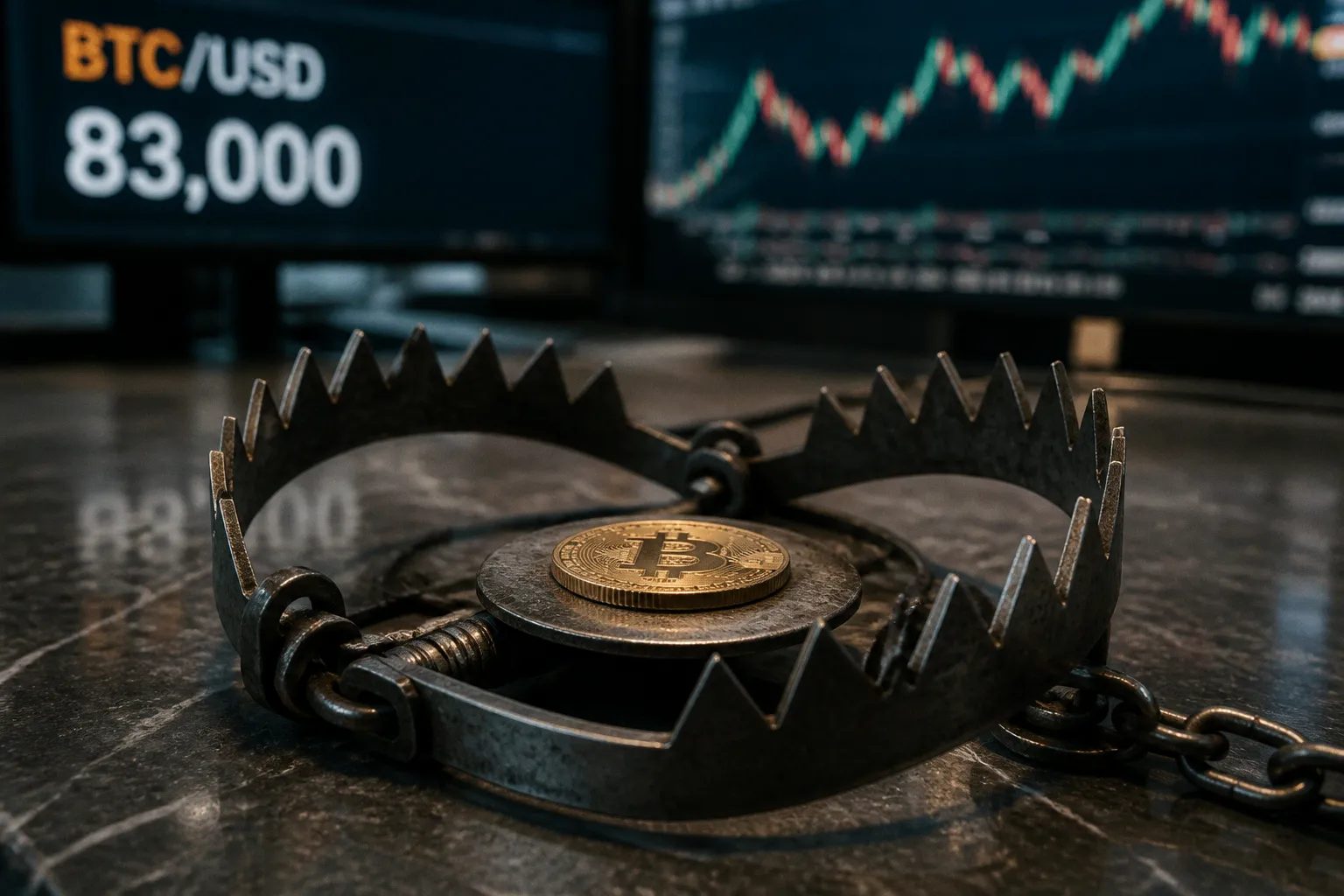 Анализ Bitcoin на уровне 83 000: как отличить истинный пробой от ловушки