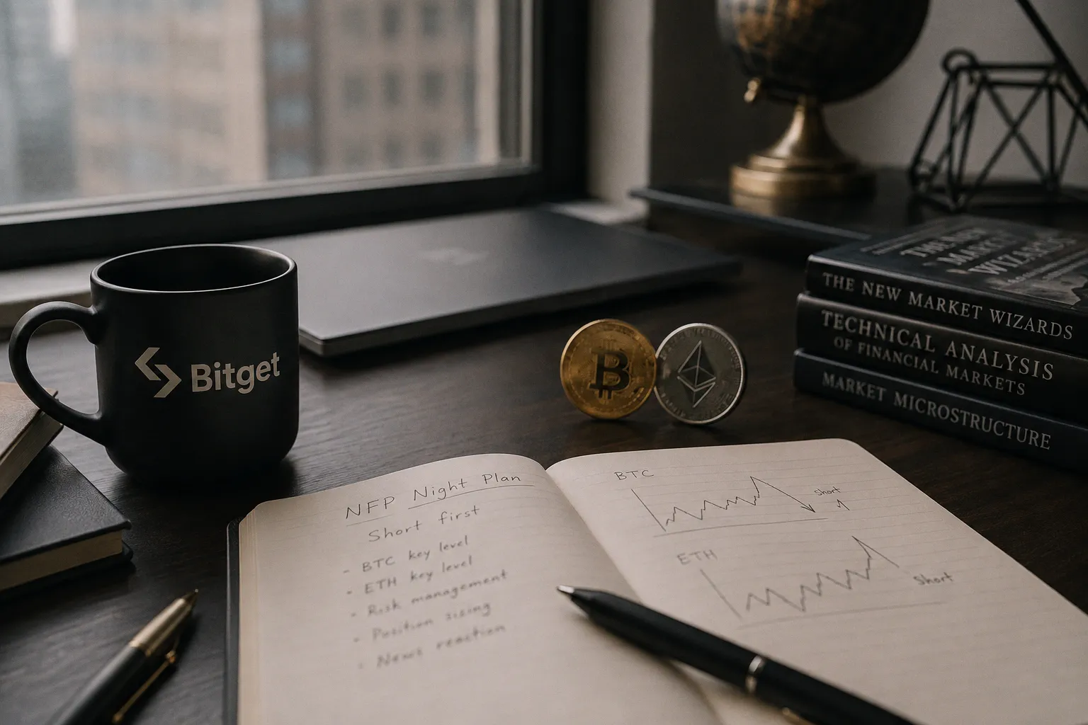Анализ рынка BTC и ETH: торговые стратегии перед публикацией данных по рынку труда США